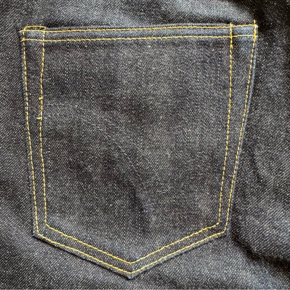 The Flat Head X Self Edge SE05BSP Slim Tapered Selvedge Denim - Picture 3 of 8